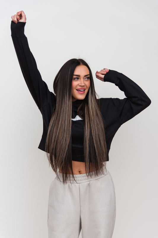 Air Dadtok Crop Hoodie