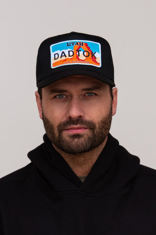 Utah Arches License Plate Hat